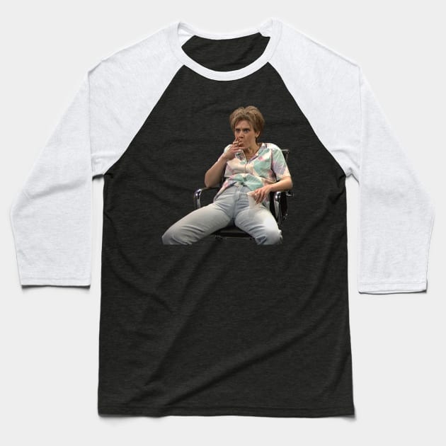 Kate Mckinnon - SNL Alien Baseball T-Shirt by erd's